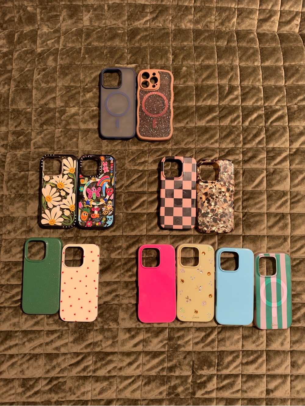 iPhone 16 Pro Case Bundle - Assorted Colors and Patterns